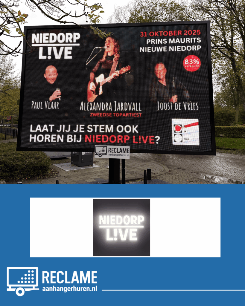 ledschermhuren Niedorp Live